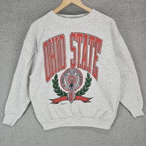 Vintage 90s Ohio State University Buckeyes Crewneck Sweatshirt Size 2XL